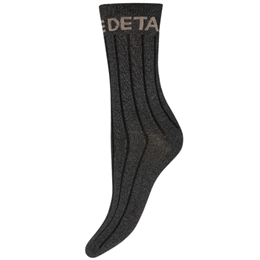 Sock W/Lurex Grey